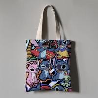 ราคา ♞Stitch กระเป๋าสะพายข้าง STITCH กระเป๋าผ้าแคนวาสลายการ์ตูน กระเป๋าสะพาย Lilo & Stitch (24979126362)