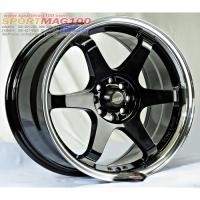 ราคา ล้อแม็กซ์ใหม่ SSW TE37 สีดำขอบเงา 7.5-17นิ้ว 4รู100/108 ET38 [19857] (25503059032)