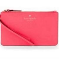 ราคา กระเป๋าคล้องมือ kate spade สีชมพูบาร์บี้ สวย (26251386181)