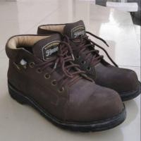 ราคา รองเท้าSafety หัวเหล็ก หนังหุ้มข้อ เบอร์43 (6422682276)