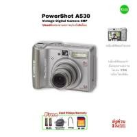 ราคา Canon PowerShot A530 5.0MP Vintage Digital Compact Camera 4X Zoom Lens กล้องดิจิตอลโทนฟิล์ม 1.8” LCD มือสองคุณภาพ Used (26604370689)