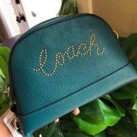 ราคา ครอสบอดี้ coach สีเขียว (3717705033)
