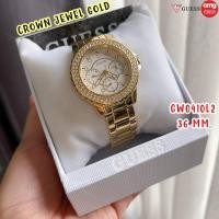 ราคา นาฬิกาผู้หญิง Guess GW0410L2 CROWN JEWEL GOLD ของแท้CMG (29669749006)