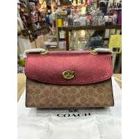 ราคา New #Coach Shop 88541 Parker งาน Shop สี Metallic Clay แดง ลายซี สายโซ่ อปก.ถุงผ้า ป้ายห้อย 11,900฿ (27216747211)