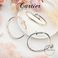 ราคา พร้อมส่ง กำไลตะปู กำไลตะปูคาร์เทีย กำไลแฟชั่นสแตนเลสแท้ ตัวเรือนเงา ไม่ลอกไม่ดำ เกรดพรีเมี่ยม (14288483044)