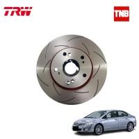 ราคา TRW จานเบรคหน้า รุ่น Honda Civic FD 2.0 ฮอนด้า ซีวิค เอฟดี ปี 2006-2011 จานเบรคเซาะร่อง (17079714305)
