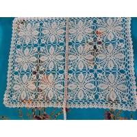 ราคา ผ้าถักโครเชต์ ดอยลี่ ขนาดประมาณ 42×57 cm. ฝีมือปราณีต สำหรับ ตกแต่งบ้าน,ปูโต๊ะ,รองแจกัน (23160795825)