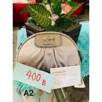 ราคา กระเป๋าเครื่องสำอาง Coach มือสอง ขายถูก (25263143401)