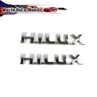 ราคา logo HILUX ชุปโครเมี่ยม โลโก้ ไฮลัค HILUX Chrome 2 ชิ้น ติด Vigo Vigo Champ โลโก้ชุปอย่างดี เกรดห้าง (รับประกัน 6 เดือน) (29362350352)
