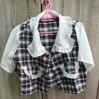 ราคา ชุดเซทลายสก็อตขาสั้นแขนสั้น (15496862956)