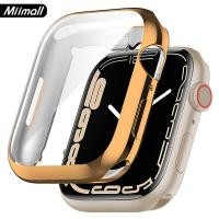 ราคา Miimall เคสแอปเปิ้ลวอช 8/7/6/5/4/SE หน้าปัด 41มม. 45มม. 44มม. 40มม. เคสนิ่ม TPU เคสพร้อมฟิล์มกันรอยหน้าจอ เคสกันกระแทก สําหรับ เข้ากันได้ apple iWatch Series 8 7 6 45 มม. 40 มม. (13634231522)