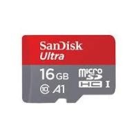 ราคา SanDisk Ultra การ์ดหน่วยความจำ Memory card micro SDHC A1 16GB Class10 98MB ปรกันศูนย์ SYNNEX 10ปี (3816621938)