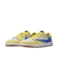ราคา พร้อมส่ง (แท้ 100%) Travis Scott × Nike WMNS Air Jordan 1 Retro Low OG “Canary” (24585275158)