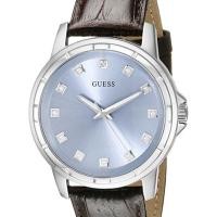 ราคา Guess Watch U0519G2 นาฬิกาสายหนังแท้ของใหม่กล่องเก่าเก็บ (741745925)