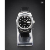 ราคา Seiko Mod Classic Black Day-Date with Black Leather Strap (Classic Edition) ⚫️⚫️ (28958201824)