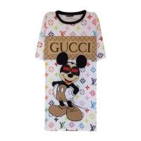 ราคา เดรสลายมิกกี้เม้าส์ (ทรงโอเวอร์ไซส์) (7438479494)
