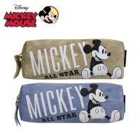 ราคา กระเป๋าดินสอ mickey mouse ลายมิกกี้เม้าส์ ลิขสิทธิ์แท้ Disney ขนาด 20x8.5 ซม.ลายผ้ายีนส์ สีฟ้า/สีน้ำตาล รุ่น CM-1022 (20064925829)