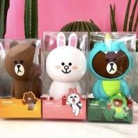 ราคา กระเป๋าดินสอ ซิลิโคน ไลน์ หมีบราว กระต่ายโคนี่ Line Brown Cony กล่องดินสอ กระเป๋าดินสอ Silicon Pencil Case (1728881147)