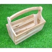 ราคา กระเช้าไม้ ใส่ของขวัญ ใส่ผลไม้ ไม้สักแท้ (6038173656)