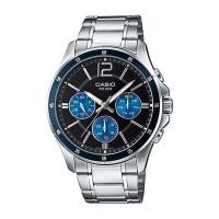 ราคา Casio Standard นาฬิกาข้อมือ สายสแตนเลส รุ่น MTP-1374,MTP-1374D,MTP-1374D-2,MTP-1374D-2A - สีเงิน (828314467)
