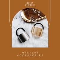 ราคา H30-H31: Hair Rubber | Mystery Accessories ยาง ยางรัดผม ที่รัดผม ยางรัดผมสีเงิน ยางรัดผมสีทอง (1999520334)