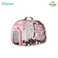 ราคา Ibiyaya กระเป๋าใส่สุนัข กระเป๋าใส่สัตว์เลี้ยง Valentine Transparent Hardcase Carrier รับน้ำหนักได้ 6 Kg. (12959535713)