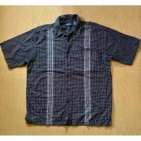 ราคา เสื้อเชิ๊ตแขนสั้นผ้าฝ้ายทอลายสก็อตเล็กๆ ป้าย Faded Glory1972 สวยสภาพดีมาก (25913800100)