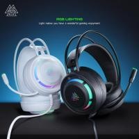 ราคา หูฟังเกมมิ่งเสียงดี⚡️EGA Type H12 Headphone 7.1 ไฟ RGB port USB 2.0 Gaming Headset ประกันศูนย์ 2 ปี (25511742009)