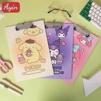 ราคา Sanrio แผ่นรองเขียน Pocchaco My Melody Kuromi คลิปบอร์ด ลายการ์ตูน ขนาด A4 สําหรับจัดระเบียบกระดาษ เมนูนักเรียน ออฟฟิศ (25980725351)