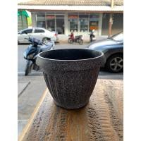 ราคา กระถางต้นไม้ พลาสติก ขนาด 10 cm ลายหินอ่อน มีสามสี กระถาง กระถางพลาสติก (29301170687)