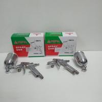 ราคา กาพ่นสีบน SPRAY GUN รุ่น K-3 , R-2 กาบน OKURA กระป๋องเล็ก หัวพ่น 0.5 มม. (25688620980)