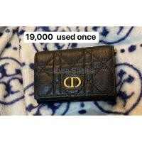 ราคา Dior Caro XS Wallet สีดำ (20282558949)