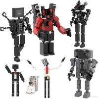 ราคา Gp41 Skibidi บล็อคตัวต่อชักโครก ฟิกเกอร์ Minifigure Speakerman Bosses Camera Man Monitor Man TV Man ของเล่นสําหรับเด็ก PG41 (22746631285)