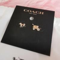 ราคา พร้อมส่ง/ส่งฟรี ต่างหูแท้ Coachนำเข้าแท้100% (3825467219)