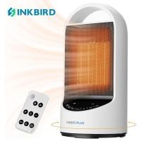 ราคา Inkbirdplus เครื่องทําความร้อนไฟฟ้า 1500W พร้อมรีโมทตั้งเวลาและ 3 โหมด, เครื่องทําความร้อนและทิป-เกินป้องกันพื้นที่สําหรับสํานักงาน, ห้องนอน, ห้องขนาดใหญ่ (26315984758)