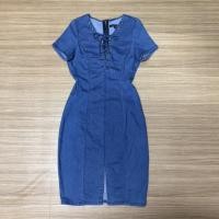 ราคา เดรสยีนส์ GUESS ไซส์smใส่ได้ มือสอง (17879407947)