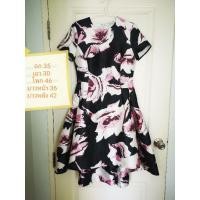 ราคา มือสอง - Christian Dior Flower dress - อก 35 (8216713878)