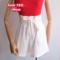 ราคา กางเกงขาสั้นผูกเอว size : เอว 24-26 สะโพก -35” ราคาพิเศษ 190 บาท (6155597657)