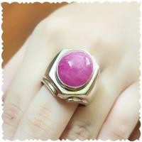 ราคา แหวนชายเงินแท้ ทับทิมแอฟริกา (7733324927)