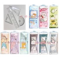 ราคา ชุดเรขาคณิต 4 ชิ้น เรขาคณิต ไม้บรรทัด ครึ่งวงกลม สามเหลี่ยม ชุดไม้บรรทัดเรขาคณิต พร้อมส่ง (14591317541)