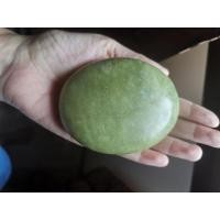 ราคา หยกเขียว หินร้อน#หินนวดร้อน #หินภูเขาไฟ #หินนวดสปา #หินสปา #hotstone ไซส์ 9*7 cm (2363130793)