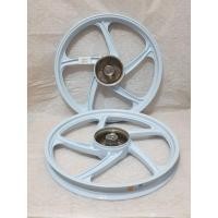 ราคา ล้อแม็ก WAVE 100 ดรั้มคู่ SUPER CUP ขอบ17 เกรดเทียบแท้ (2680457920)