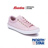 ราคา Bata บาจา ยี่ห้อ North Star รองเท้าผ้าใบสนีคเกอร์แฟชั่น แบบผูกเชือก ดีไซน์เท่ห์ สำหรับผู้หญิง รุ่น Loran สีชมพู 5395020 (17237273150)