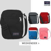 ราคา JanSport รุ่น WEEKENDER - มี 14 สีให้เลือก กระเป๋าสะพายข้าง กระเป๋าแฟชั่น กระเป๋าjansport สะพายข้าง (4113095427)