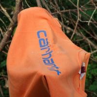 ราคา Carhartt เสื้อยืด ลายเซ็น Script สีส้ม สีฟ้า (23107429283)