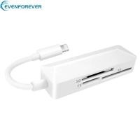 ราคา อะแดปเตอร์การ์ดรีดเดอร์ EV Ios8Pin รองรับการ์ดรีดเดอร์ TFSD XD (24512619299)