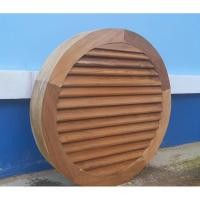 ราคา วงกบกลมแบบบานเกล็ด ช่องระบายอากาศ ไม้สักแท้100% (25336740399)