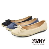 ราคา Defect Sale!!❤️มีตำหนิ หนังนิ่ม ใส่สบาย ❤️ OY58 ORNY(ออร์นี่) Soft flats พื้นยาง แต่งโบว์ คัชชูงอได้ (2726287773)
