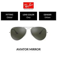 ราคา Ray-Ban Aviator Mirror Sunglasses - RB3025 W3277 - Size 58 แว่นกันแดด (907987343)
