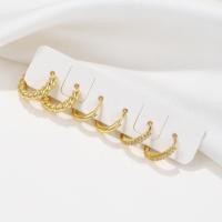 ราคา ชุดต่างหูห่วง ทอง 18k 3 คู่ (23343764882)